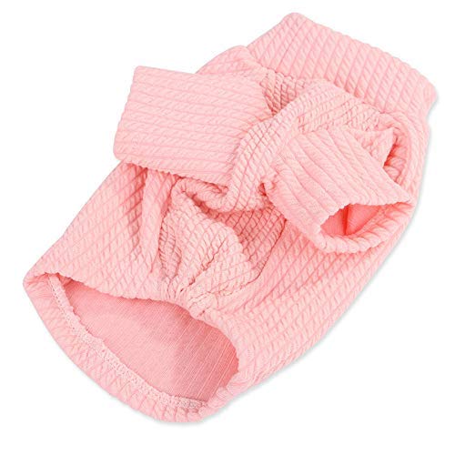 HAODEE Ropa de Abrigo de Invierno para Perros pequeños Abrigo para Perros pequeños Perro Mediano Grande (Rosa)-XS X-Large