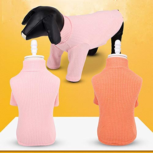 HAODEE Ropa de Abrigo de Invierno para Perros pequeños Abrigo para Perros pequeños Perro Mediano Grande (Rosa)-XS X-Large