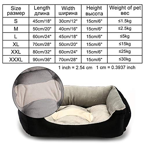 Harla Cama para Mascotas, Cama para Perro, Banco para Cama de Perro, sofá para Cama pequeña, Mediana, Grande, Cama de Cachorro, Tumbona, caseta para Mascotas, Producto para Mascotas