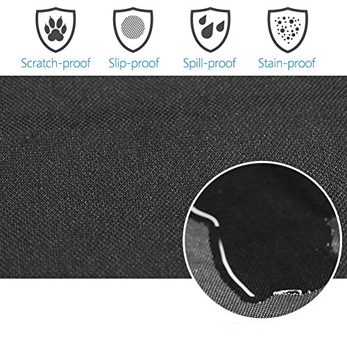 HCMAX Perro Vehículo Protector de Maletero Cubierta del Revestimiento de Carga Mascota Cubierta de Asiento Estera Antideslizante Impermeable Universal para Camionetas