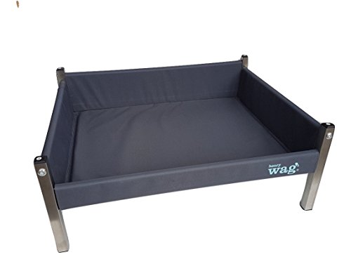 Henry Wag - Cama elevada para perro (tamaño grande, 86 x 72 x 30 cm)