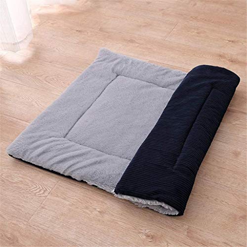 HHpcspc Jerarquía del Animal doméstico Gran Cama for Perros Lavable Gruesa Manta for Mascotas Cama for Perros Accesorios for Perros cajón del Perrito de Manta Suave Alfombra Perrera (Size : Medium)