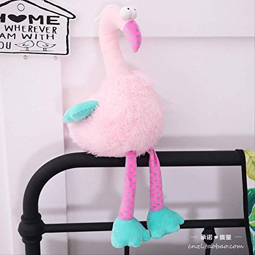 hjcly Juguete De Peluche Lindo Kawaii Flamingo 40 Cm, Relleno Relleno con Buena Muñeca De Avestruz De Algodón Suave Y Colorido para Niños Niños