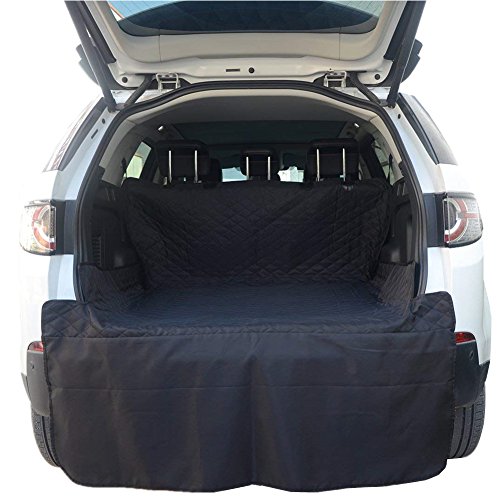 HONCENMAX Grande Perro Vehículo Protector de Maletero Cubierta del Revestimiento de Carga Mascota Cubierta de Asiento Estera Antideslizante Impermeable Universal para Camionetas SUV