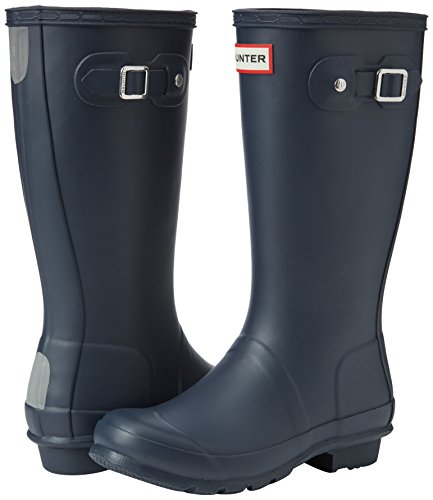 Hunter Original Wellies - Botas Unisex, para niños, color azul, talla 36 EU