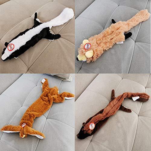 Hzb821zhup - Puzzle de Peluche para Mascota, Perro, Gato, Perro, Juguete de Sonido, Animal, simulación, Sonido, Juguete sin Relleno, Forma de Cerdo, Zorro, Conejo, Juguete para Jugar