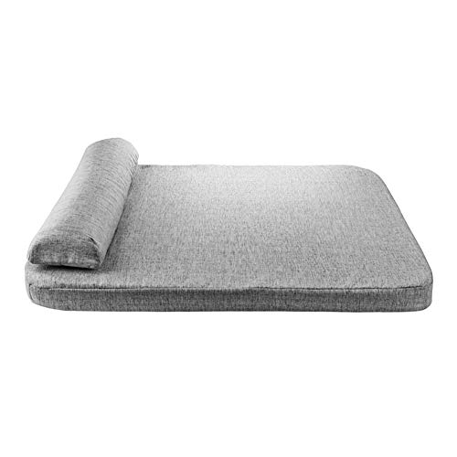 ICECON Perro Mascota Cama - Ortopédica De Espuma De Memoria Sofá-Style Funda Acolchada Almohada Cojín Ergonómico Skid-Libre Base Tradicional Sala De Estar Sofá