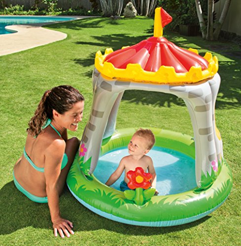 Intex 57122NP - Piscina hinchable castillo & flor 122 x 122 cm 74 litros