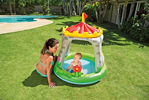 Intex 57122NP - Piscina hinchable castillo & flor 122 x 122 cm 74 litros