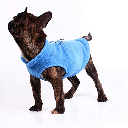 Invierno Cálido Mascota Ropa para Perros Chaleco Cachorro Perro Gato Arnés Abrigo Disfraces Polar Chaqueta Casual para Perros Pequeños Chihuahua Sudadera