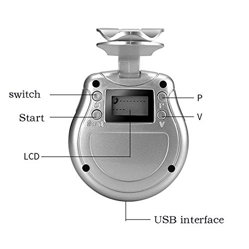 Jnzr Foto de Tiempo de cámara Digital para Mascotas, cámara de Cuello Colgante para Perros, cámara electrónica antivibración, Adecuada para Trabajar para observar Mascotas,Black