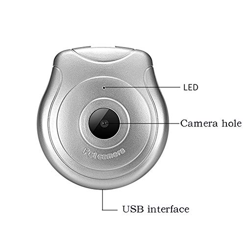 Jnzr Foto de Tiempo de cámara Digital para Mascotas, cámara de Cuello Colgante para Perros, cámara electrónica antivibración, Adecuada para Trabajar para observar Mascotas,Black