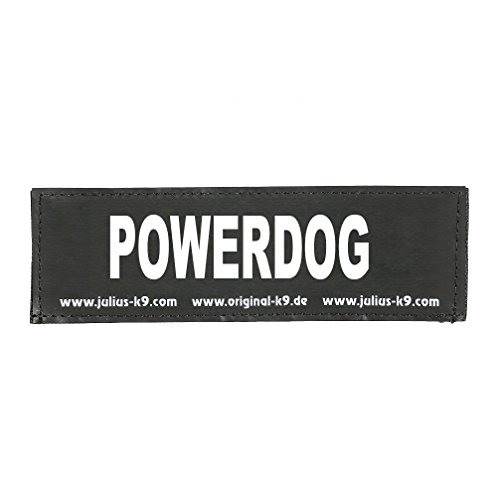 Julius-K9 Parches Fosforescentes, Intercambiables para los Arneses de Perro, 8x2x0.01 cm