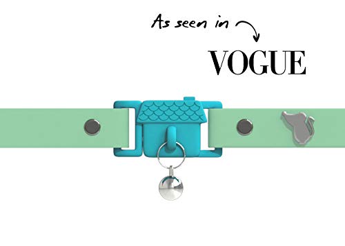 Kittyrama Visto en Vogue. Collar para Gato Meadow Galardonado 'Cat Friendly'