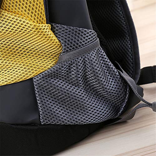 KunLS Transportin De Viaje para Perros Transportin Gato Transportin Perro Portátil De Transporte De Mascotas Cachorro Portador Perro Mochila Portaperros para Perros Medianos Yellow,s