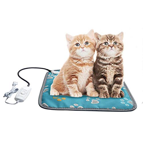 Lanafall 100% Seguro del Animal doméstico del Gato del Perro eléctrico Placa Térmica Mat Calentamiento Impermeable con Cable de Acero Resistente Chew Enchufe de EE.UU,48cm*72cm