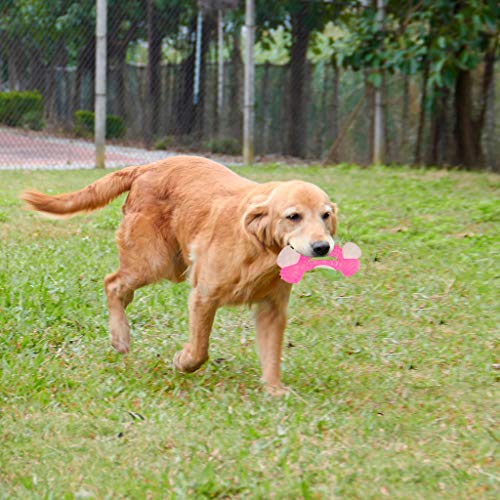 LANSKIRT Juguetes Perros, Juguetes Perros Grandes Huesos para Perros Juguetes Mascotas Juguete para Masticar con Forma de Hueso Ejercicio de Dientes