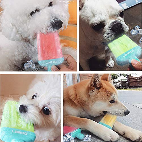 LaRoo™ Perro Mascota Juguete de Hielo de Diseño de la Barra de Juguetes de Juguete de Juguete Juguete de Enfriamiento Ideal en Verano para Perros y Mascotas - Verde