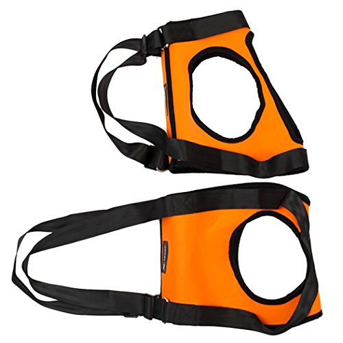 Legendog 2 UNIDS Soporte para Perro ArnéS ArnéS para Perro Ajustable PortáTil Delantero Patas Traseras Sling ArnéS De Seguridad para Mascotas