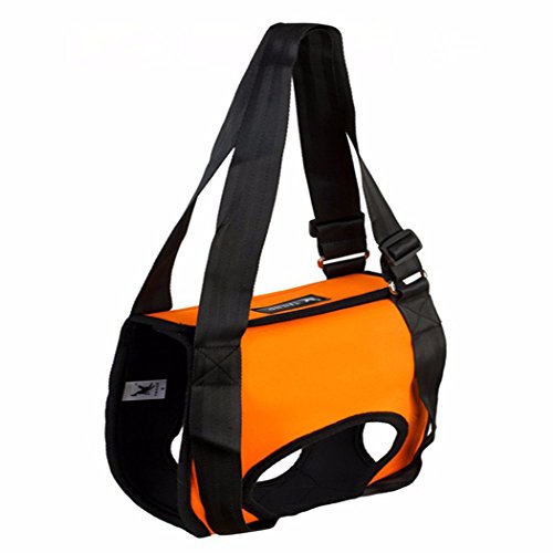 Legendog 2 UNIDS Soporte para Perro ArnéS ArnéS para Perro Ajustable PortáTil Delantero Patas Traseras Sling ArnéS De Seguridad para Mascotas