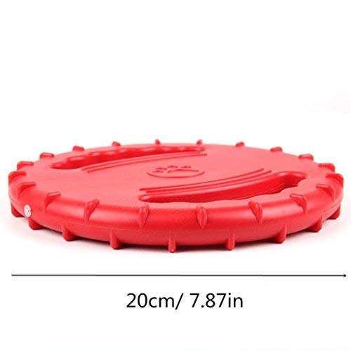 Legendog Flying Disc Toy, Soft Floating Dog Catcher Toy Toy Toy para Entrenamiento de Mascotas Masticación