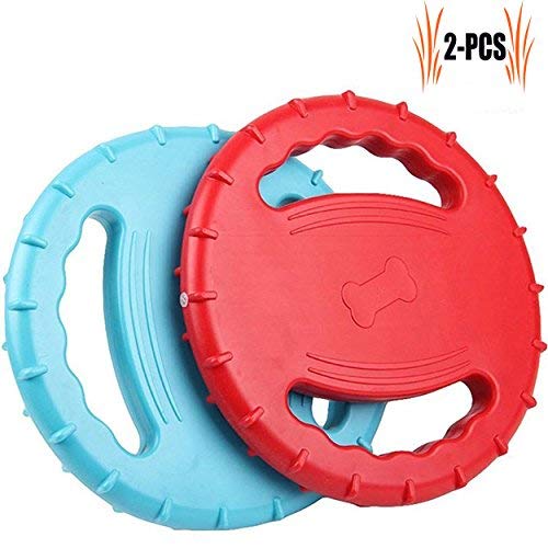 Legendog Flying Disc Toy, Soft Floating Dog Catcher Toy Toy Toy para Entrenamiento de Mascotas Masticación