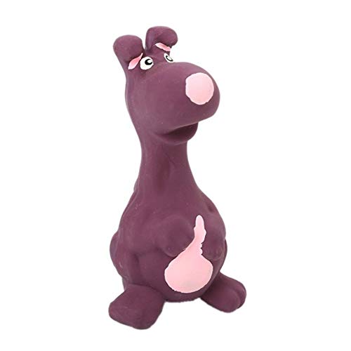 lffopt Juguete para Mascotas Juguetes Sonido Perro Perro chirriante Juguetes duraderos Suministros para Mascotas Dientes de Perro de Juguete Purple