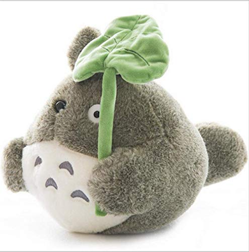 Lindo Muñeco De Peluche Chinchillas De Peluche Suave 30 Cm, Lindo Gato De Juguete para Niños Totoro Y Lotus Leaf