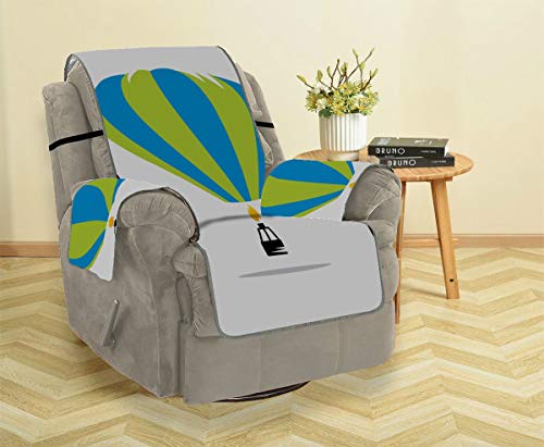 LMFshop Astronomía Panda Gigante Chino Cubiertas para sofás espaciales Sofá Cojín Inferior Reclinable Sofá Cojín Protector de Muebles para Mascotas, niños, Gatos, sofá