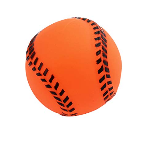 LULUDP Perros morderJuguetes Pelota Piercing Juguete para Perro de Mascota Pelota de Entrenamiento de Sonido Interactivo para Mascotas Baloncesto, softbol, ​​fútbol Tamaño: 7 cm, 10 cm Perro Limpieza