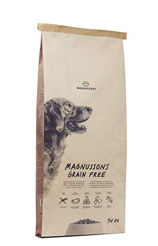 MAGNUSSONS Grain Free alimento Libre de Cereales para Perros Adultos con Actividad Normal o Aumentada.