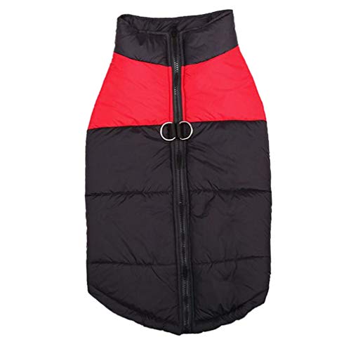 mama stadt Ropa para Mascotas Perros Invierno Chaleco Caliente Algodón Abrigo Chaqueta Impermeable Perro Pequeño Mediano Ropa de Nieve Tamaño XS-5XL