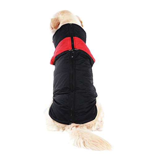 mama stadt Ropa para Mascotas Perros Invierno Chaleco Caliente Algodón Abrigo Chaqueta Impermeable Perro Pequeño Mediano Ropa de Nieve Tamaño XS-5XL