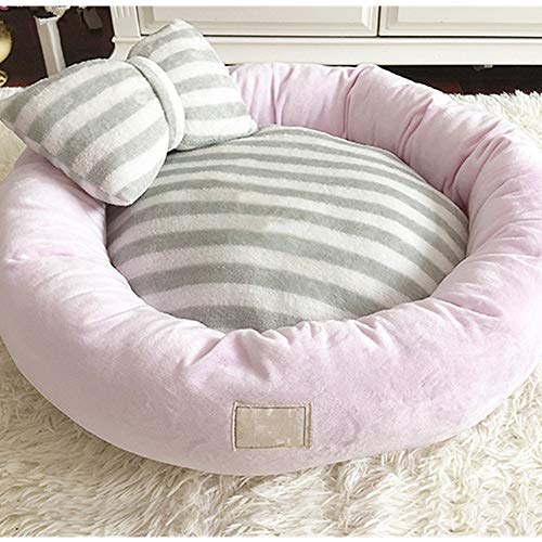 Mascota Cama Pet Nest Kitten Puppy Small and Medium Pet's Nest Adecuado for perros pequeños y medianos como Schnauzer Teddy Bichon Silver Fox Etc Pet Cat Nest Pet Tapizado Sofá Cama Perros Medianos Pe