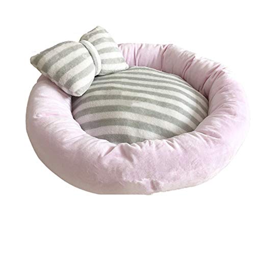 Mascota Cama Pet Nest Kitten Puppy Small and Medium Pet's Nest Adecuado for perros pequeños y medianos como Schnauzer Teddy Bichon Silver Fox Etc Pet Cat Nest Pet Tapizado Sofá Cama Perros Medianos Pe