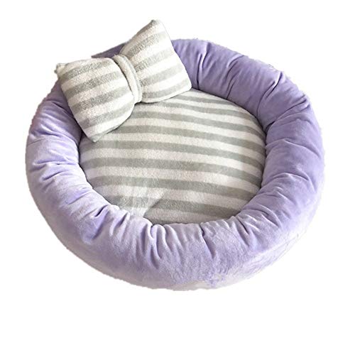 Mascota Cama Pet Nest Kitten Puppy Small and Medium Pet's Nest Adecuado for perros pequeños y medianos como Schnauzer Teddy Bichon Silver Fox Etc Pet Cat Nest Pet Tapizado Sofá Cama Perros Medianos Pe