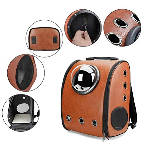 Mascota Mascotas Casa Para Sofa Mochila Porta Mascotas Para Gatos Y Perros Pequeños, Campo De Visión Segura Y Transpirable Mochila Porta Mascotas Para Cachorros De Mascotas, Gatos, Conejos Con Asas