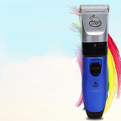 Mascotas Cortapelos eléctrico Clipper de Pelo Profesional de la Belleza del Pelo del Perro del Conejo Peludo de Carga Profesional