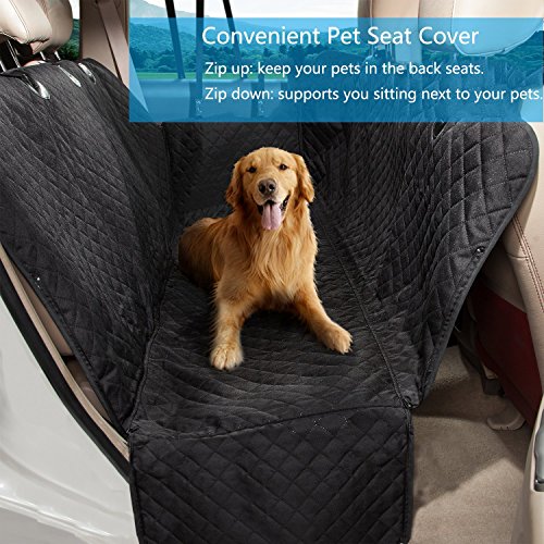 MATCC Funda de Asiento para Perros Cubierta de Asiento para Coche Hamaca para Mascotas Protección de Mascotas 147 * 137cm