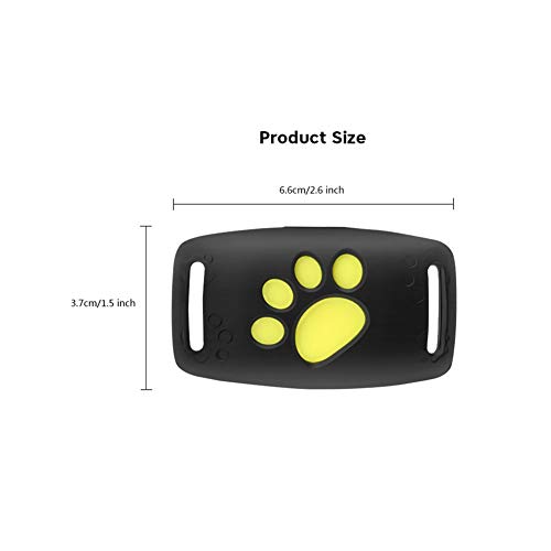 MENGZHEN 1PC Sistema inalámbrico de cercado para Perros con GPS Sistema de contención de Mascotas Invisible Invisible Recargable Collar a Prueba de Agua