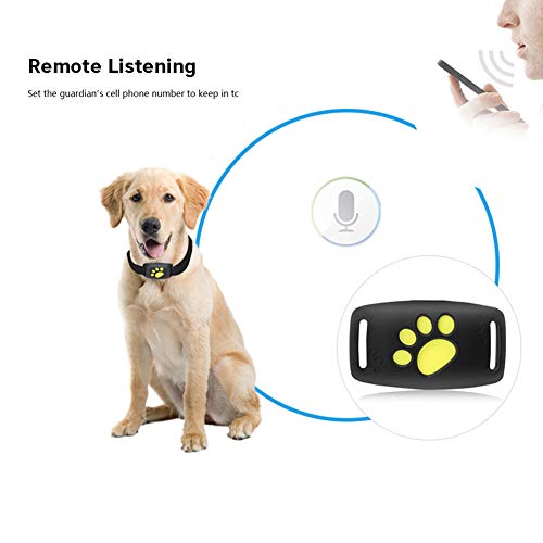 MENGZHEN 1PC Sistema inalámbrico de cercado para Perros con GPS Sistema de contención de Mascotas Invisible Invisible Recargable Collar a Prueba de Agua