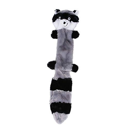 miaomiao Juguete de Peluche Juguete para Perros Zorro Mapache Ardilla Mapache Perro De Juguete Dientes De Peluche Juguete Vocal Olor A Diente