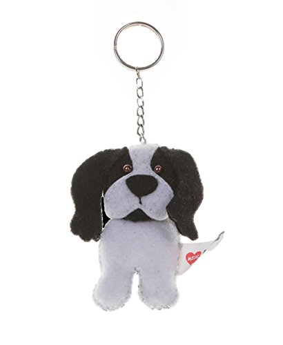 MICHI PC11 Keyring Cavalier King White Llavero, Regalo Idea