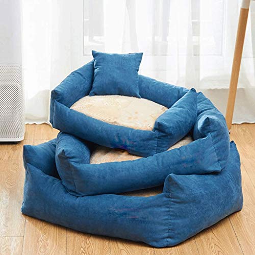 MMAWN Cama for Perros Mascotas |Cama ortopédica ergonómica de la Mascota del Contorno del colchón de la Cuna de la Silla for los Perros (Size : L)