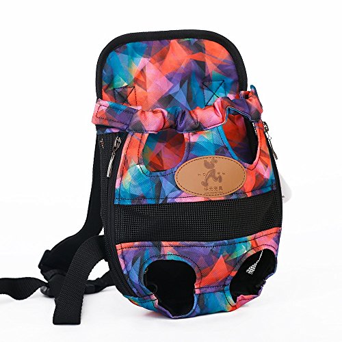 Mochila para Mascotas Bolsa Pecho Gato Mochila Ligera portátil Nariz Mascota Bolsa de la Madre Canguro Perro Paquete Mochila del Perrito de los Mascotas (Size : S)