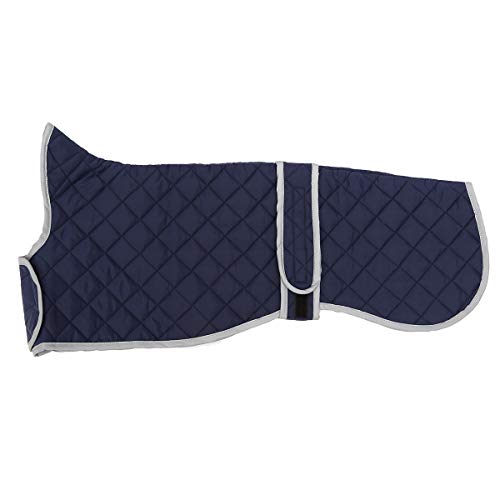 Morezi Chaqueta para Perro, Abrigo de Invierno para Perro con Forro Polar cálido, Impermeable con Bandas Ajustables para Galgos, Langostas y Marionetas