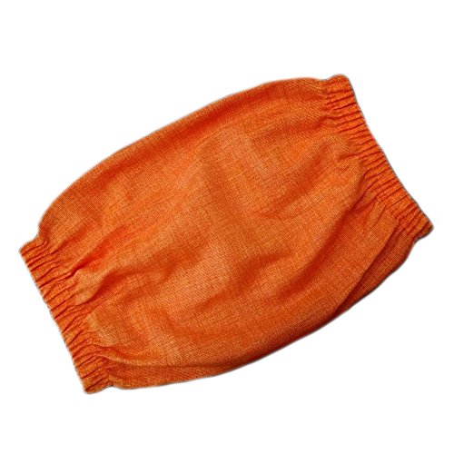 Muffs de oído para perros, apto para cockers spaniel y orejas largas, orejas (Naranja, S)