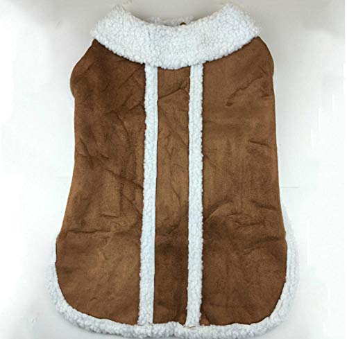 MUXIAND Chaquetas de Invierno para Perros Sherpa Chalecos para Clima frío Ropa Abrigada para Mascotas para Perros Grandes Extra Grandes Cathro