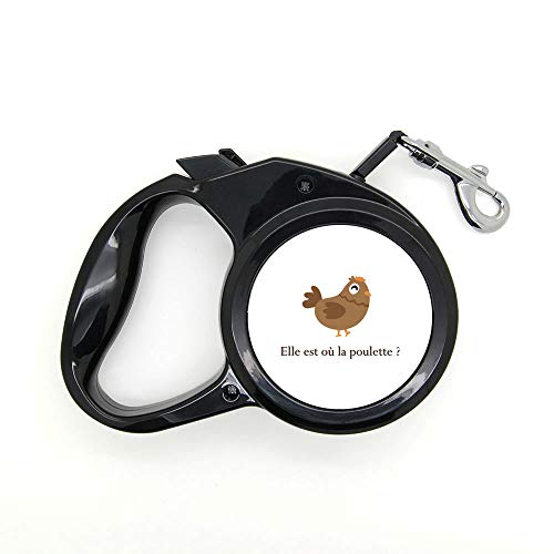 Mygoodprice - Correa para Perro, retráctil, 3 m, kaamelott kadoc la gallina