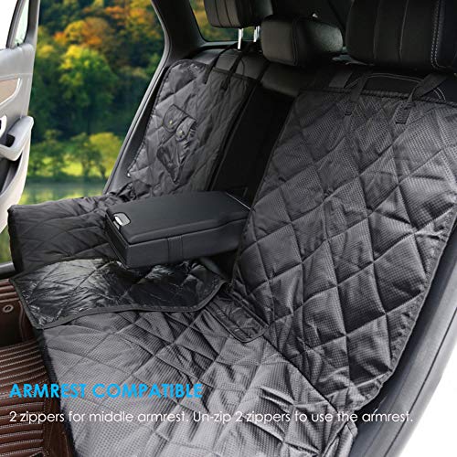 MYYINGELE Funda de Asiento de atrás para Perros Universa Impermeable Cubierta para Mascotas para Coches, Furgonetas y SUV, Cubierta de Asiento para Perros